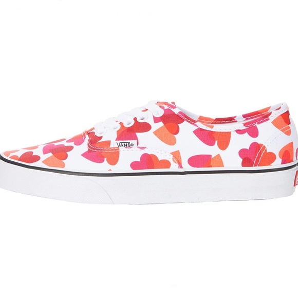 VANS ‘Off the Wall’ Valentines Hearts Sneakers ❤️ - Picture 3 of 9